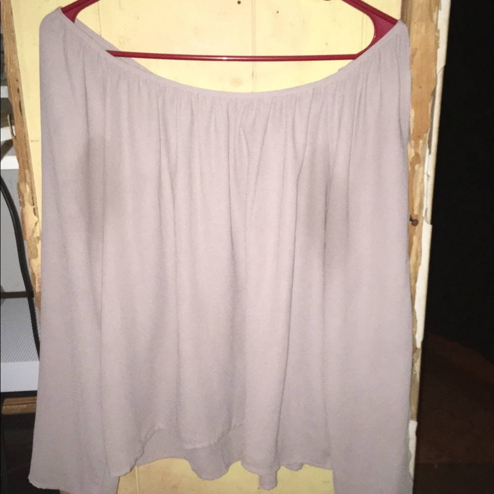 Off the shoulder top